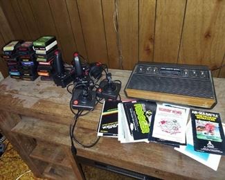 Atari Game System with Games