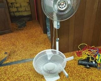 2 Fans - Small One Did Not Oscillate