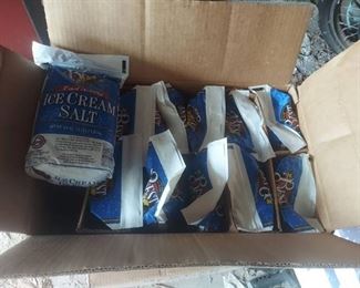 Case of 12 Bags of Ice Cream Salt
