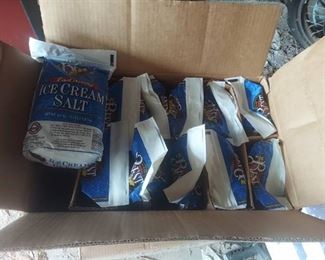 Case of 12 Bags of Ice Cream Salt