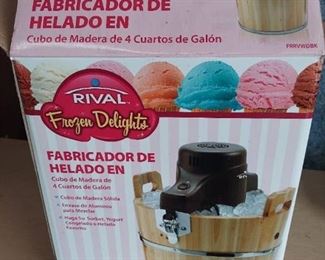 ice cream maker