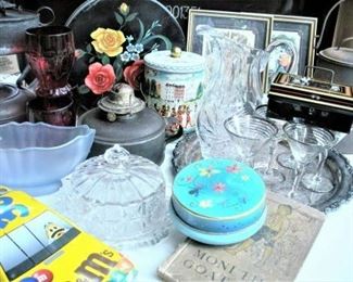 1800's to 1950's....Glassware, Pottery, China & Ceramics