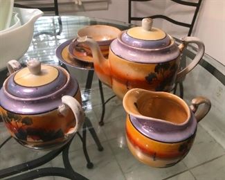 half melted apple-spice Yankee candles