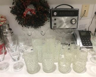 swinging 70's bar glasses