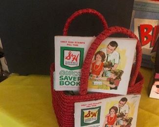 S&W Green Stamps! I remember flipping through the pages DREAMING about the upright mixer I was gonna win for my Mom. (Never happened. Mom did not even want an upright mixer. She was a literal rocket scientist) working on the last NASA moon launch.)