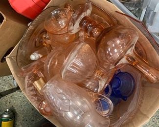 depression glass pink