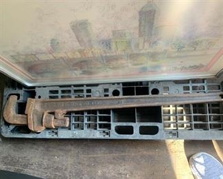 huge pipe wrench