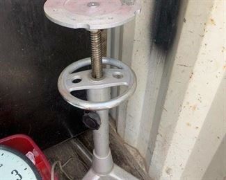 industrial stool base vintage