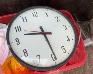 school clock