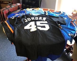 lots of vintage jerseys