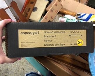 brand new  copcogold  new old stock cookware enamel