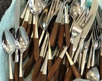 vintage mcm flatware
