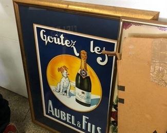 cool framed print dog and wine, who doesnt love dogs and wine?