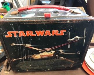 vintage starwars lunch box