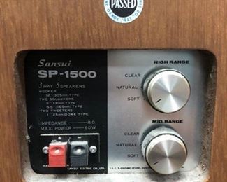 sansui sp-1500 speakers