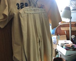 Vintage baseball uniform