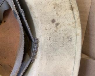 Military vintage helmet