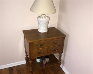 Lamp, side table