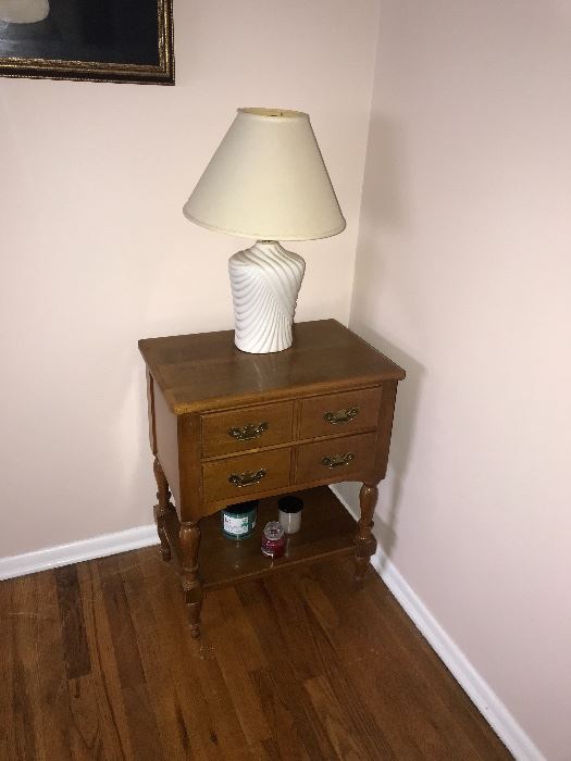 Lamp, side table