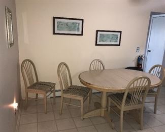 Kitchen table and chairs