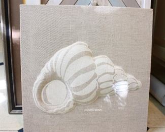 Maruska seashell print