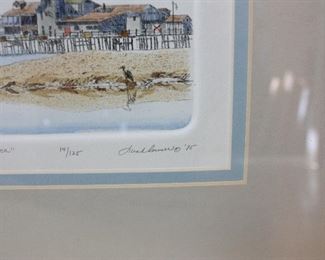 Signed numbered print