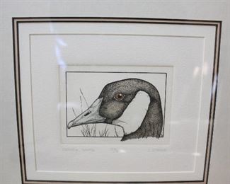 Lucius Dubose signed print