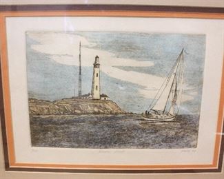 Keith Lee signed print