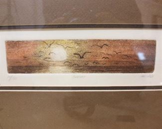 Keith Lee signed print