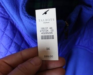 Women's plus-size Talbots clothing new with tags