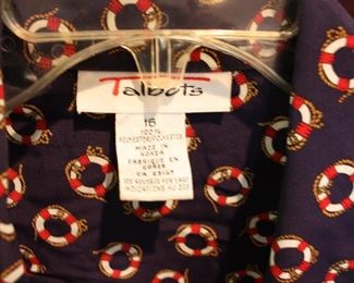 Women's size 16 Talbots dress