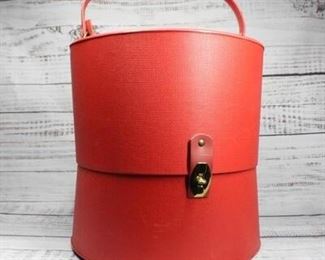 Vintage Everbest Hat Wig Travel Box