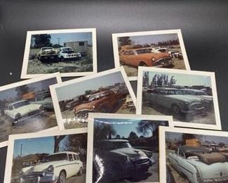 Vintage Colored Junkyard Photos of Studebaker Cars