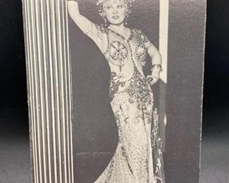 Large Mae West Collector Post Card