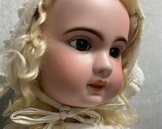 Antique 1907 Jumeau Bisque Composite Doll