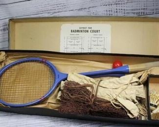 Vintage Whiz Badminton Set