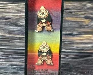 Vintage German The Jolly Clowns Hat Dexterity Skill Game