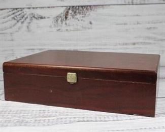 Bentleys Finest Teas Wooden Tea Storage Box