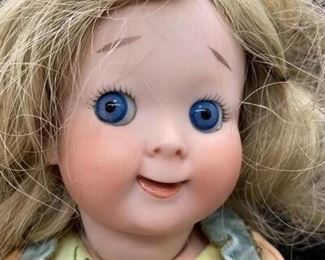 Janice Cuthbert 1977 Signed Googly Eyed Reproduction Doll