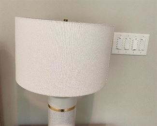 West Elem West Elem Roar & Rabbit™ Crackle Glaze Ceramic Table Lamp   16"diam. x 26"h.