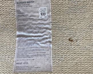 West Elm Banded Motif Rug 