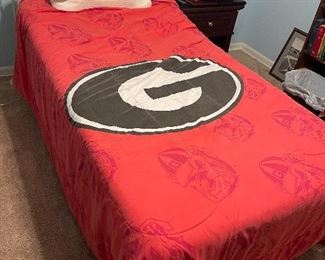 Georgia bedding 
Half off on Saturday 