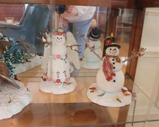 Lenox Snowman Figurine Lynn Bywaters