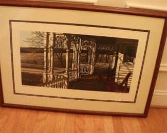 ARTIST STEPHEN SEBASTIAN LIMITED EDITION SIGNED AND NUMBERED PRINT