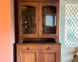 Antique Victorian Eastlake Display Cabinet / Cupboard (Photo 1 of 4)