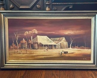 Framed Artwork / Painting, Signed by Artist (Photo 1 of 2)