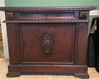 Antique Wood Cabinet / Chest (Photo 1 of 2)