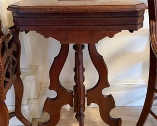 Antique Victorian / Eastlake Occasional Table (Photo 1 of 2)