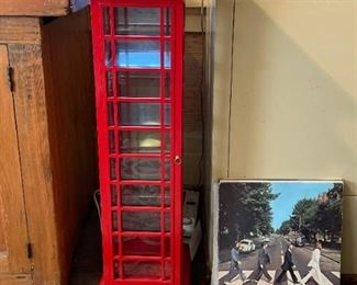 London Telephone Booth CD Rack