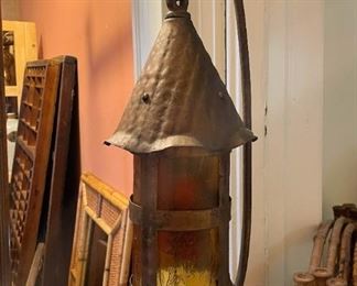 Pair of Lantern Floor Lamps (Photo 2 of 2)